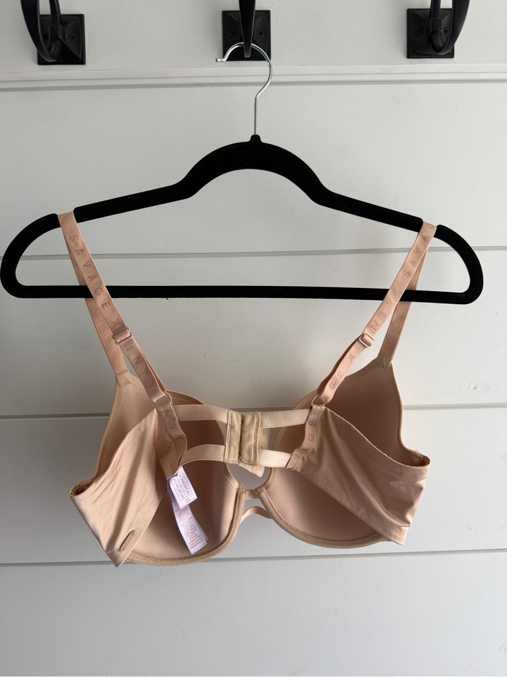 Savage X Fenty Nude Light Beige T-Shirt Bra, Size 36DD - Picture 3 of 6